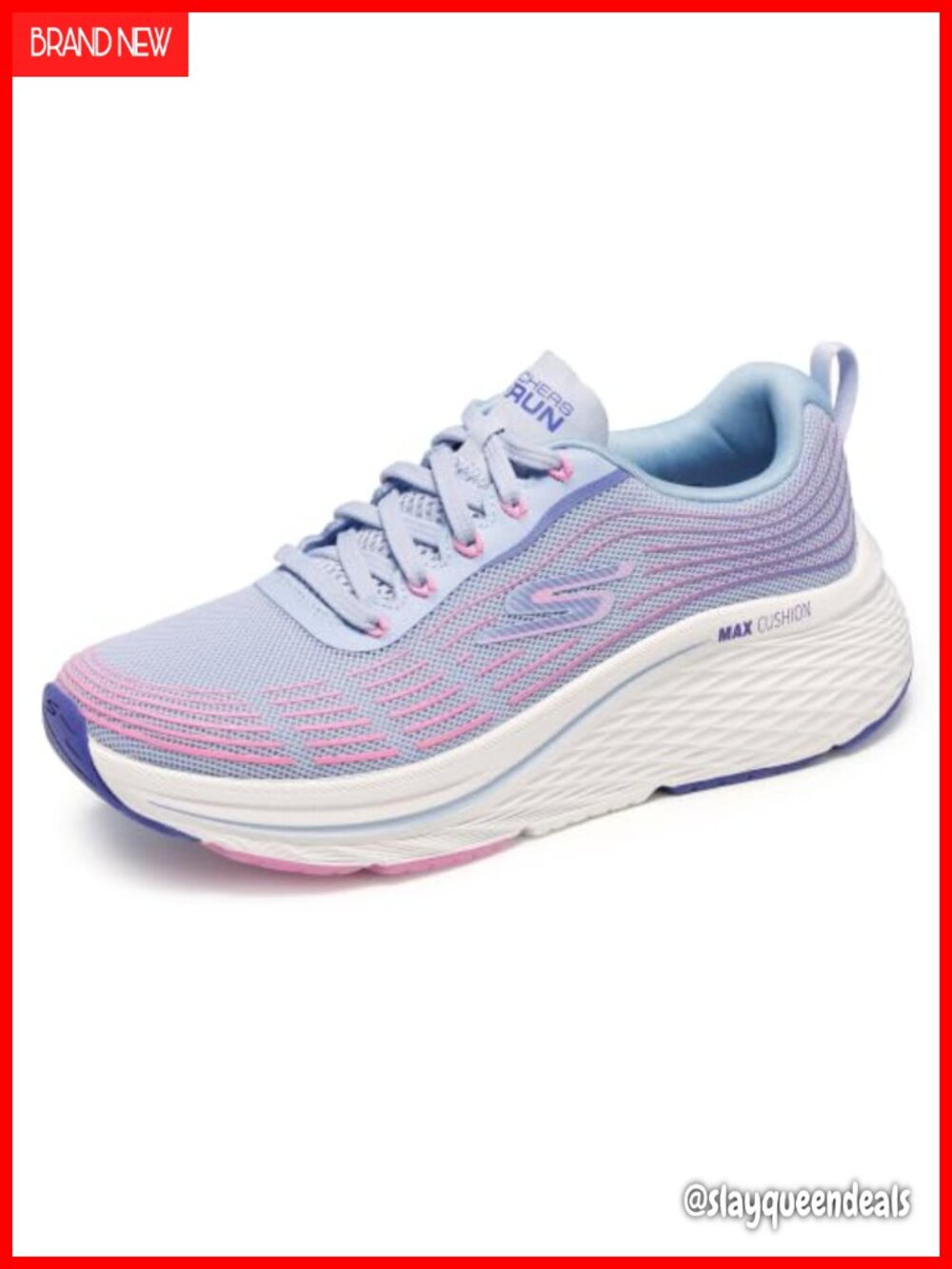 Max Cushioning Elite 2.0 Athletic Sneakers Vegan Washable Lace-Up